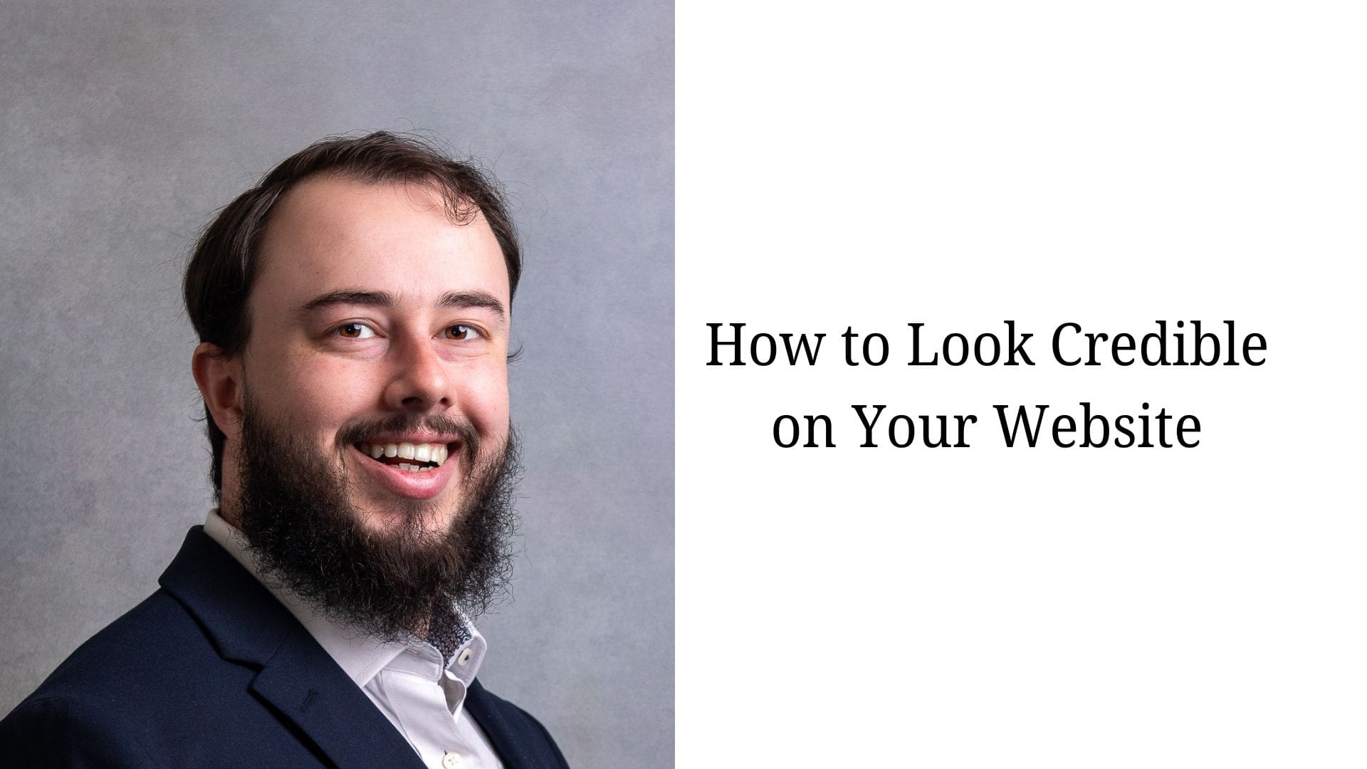 Web Design: How to look credible on your website